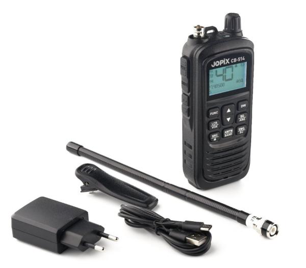 Jopix CB-514 CB-Handfunkgerät inkl Mobiladapter-2